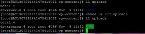 chmod